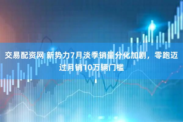 交易配资网 新势力7月淡季销量分化加剧，零跑迈过月销10万辆门槛